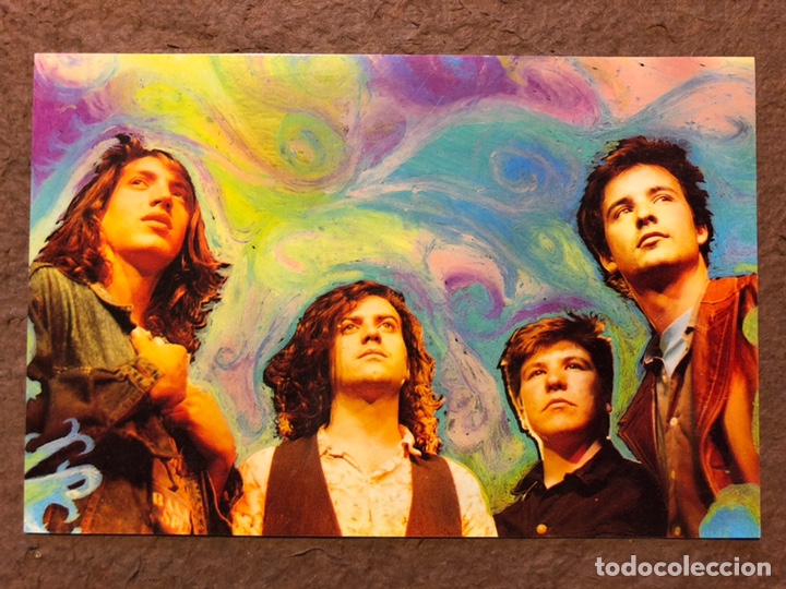 Fotos de Cantores: LA NEVERA &ldquo;NUDILLOS DE OTRO COLOR&rdquo; (1991). TARJETA PROMOCIONAL ARIOLA.