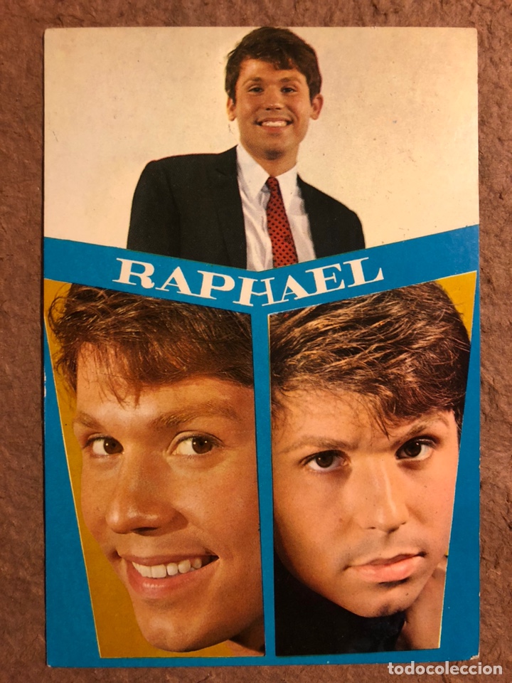 Photos de Chanteurs et Chanteuses: RAPHAEL. POSTAL SIN CIRCULAR OSCARCOLOR N&deg; 697 (1967).
