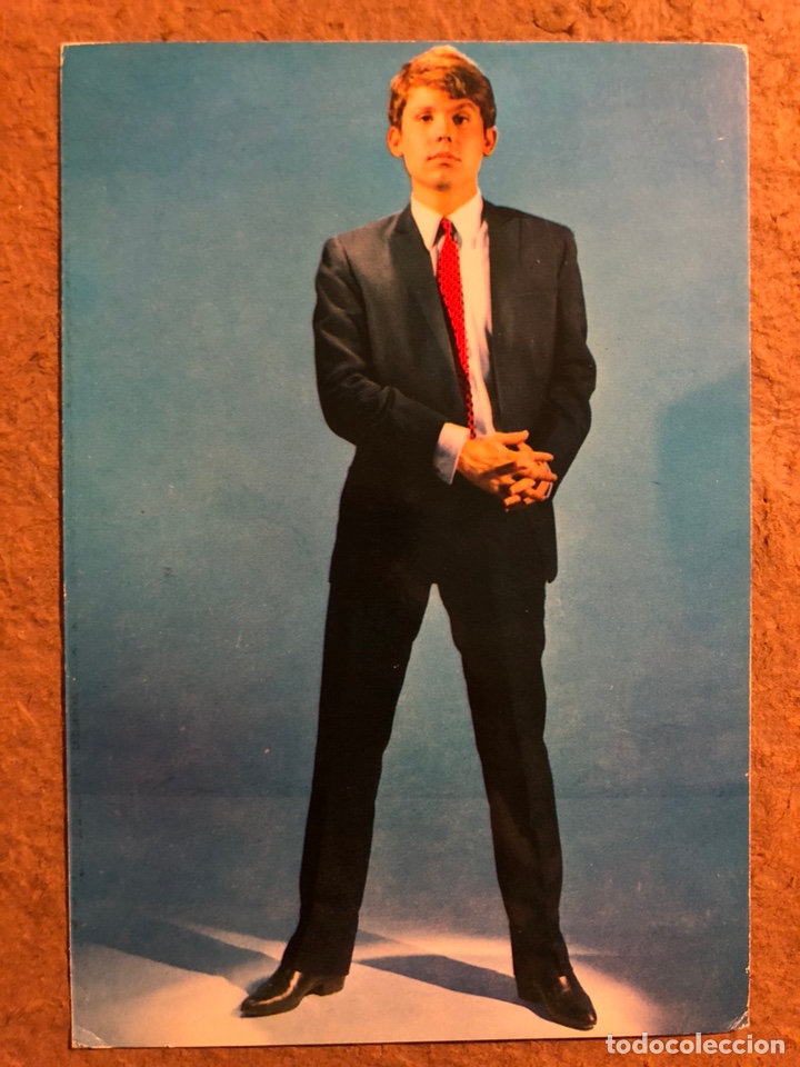 Photos de Chanteurs et Chanteuses: RAPHAEL. POSTAL SIN CIRCULAR BERGAS N&deg; 593. FOTO: P&Eacute;REZ DE LE&Oacute;N.