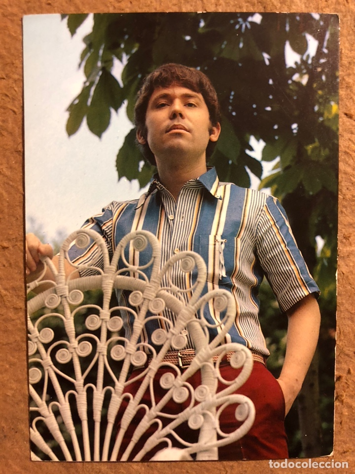 Photos de Chanteurs et Chanteuses: RAPHAEL. POSTAL SIN CIRCULAR BERGAS N&deg; 887.