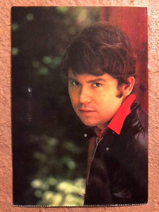 Fotos de Cantores: RAPHAEL. POSTAL SIN CIRCULAR BERGAS N&deg; 885.