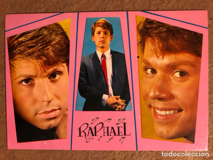 Photos de Chanteurs et Chanteuses: RAPHAEL. POSTAL SIN CIRCULAR OSCARCOLOR N&deg; 637.