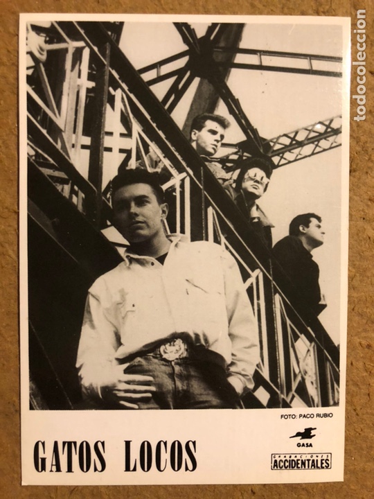 Photos of Singers: GATOS LOCOS. FOTOGRAF&Iacute;A PROMOCIONAL GRABACIONES ACCIDENTALES (A&Ntilde;OS 80). ROCKABILLY.