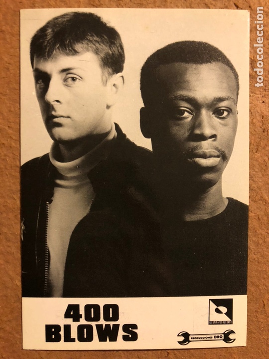 Photos de Chanteurs et Chanteuses: 400 BLOWS. FOTOGRAF&Iacute;A PROMOCIONAL PRODUCCIONES DRO (A&Ntilde;OS 80).