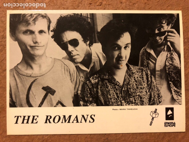 Photos de Chanteurs et Chanteuses: THE ROMANS. FOTOGRAF&Iacute;A PROMOCIONAL PRODUCCIONES DRO - ENIGMA RECORDS (A&Ntilde;OS 80).