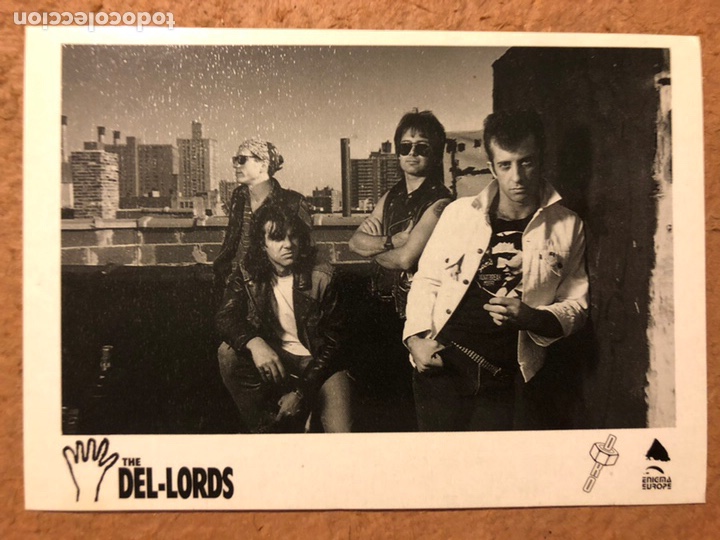 Photos de Chanteurs et Chanteuses: THE DEL-LORDS. FOTOGRAF&Iacute;A PROMOCIONAL PRODUCCIONES DRO - ENIGMA RECORDS (A&Ntilde;OS 80).