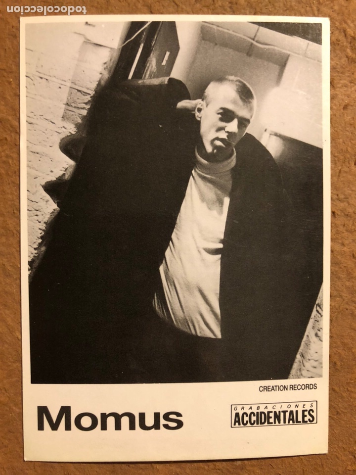 Photos de Chanteurs et Chanteuses: MOMUS. FOTOGRAF&Iacute;A PROMOCIONAL GRABACIONES ACCIDENTALES - CREATION RECORDS (A&Ntilde;OS 80).