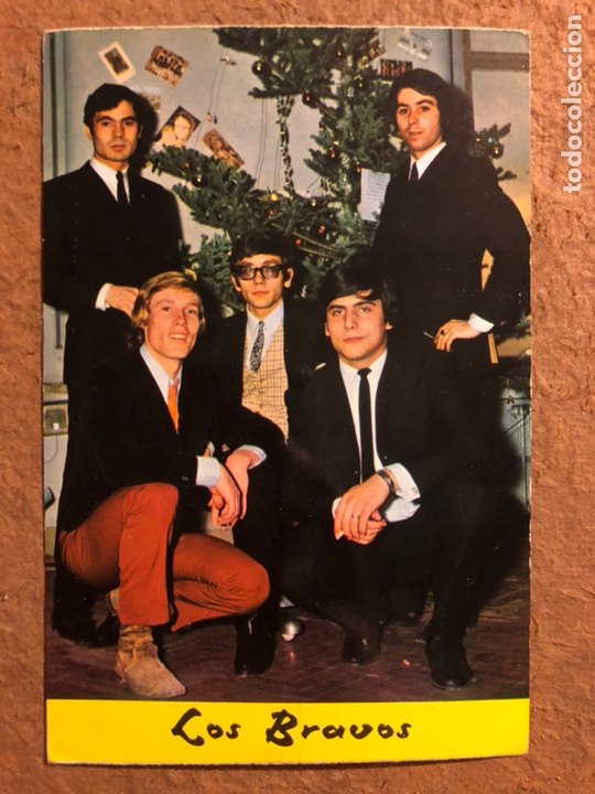 Photos de Chanteurs et Chanteuses: LOS BRAVOS. POSTAL SIN CIRCULAR BERGAS N&deg; 690.