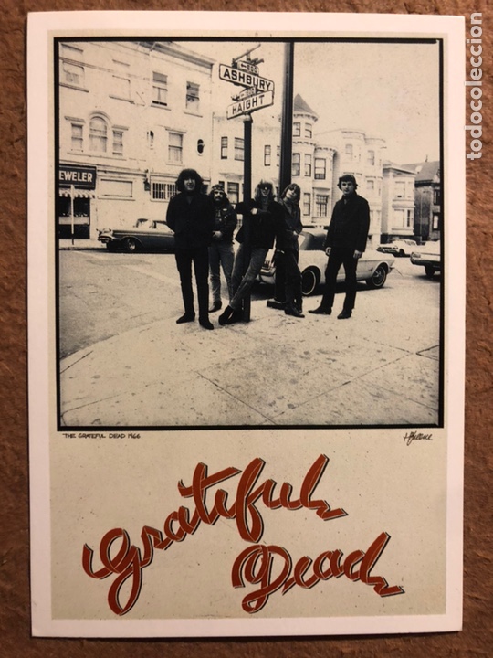 Photos de Chanteurs et Chanteuses: GRATEFUL DEAD. POSTAL SIN CIRCULAR.