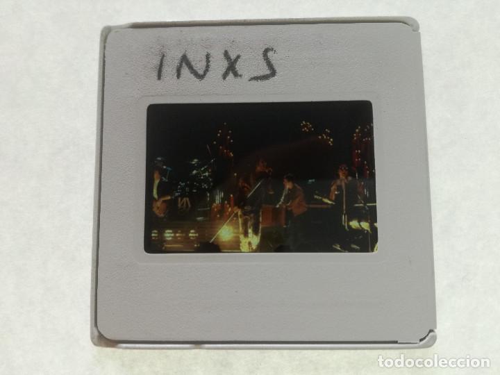 Photos de Chanteurs et Chanteuses: INXS // DIAPOSITIVA ORIGINAL PROMOCIONAL DE POLYGRAM IBERICA 1980's/90's // PHOTO FILM SLIDE
