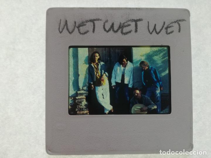 Photos de Chanteurs et Chanteuses: WET WET WET/ DIAPOSITIVA ORIGINAL PROMOCIONAL DE POLYGRAM IBERICA 1980's/90's // PHOTO FILM SLIDE