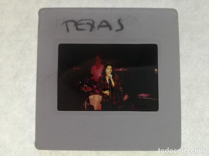 Photos de Chanteurs et Chanteuses: TEXAS // DIAPOSITIVA ORIGINAL PROMOCIONAL DE POLYGRAM IBERICA 1980's/90's // PHOTO FILM SLIDE