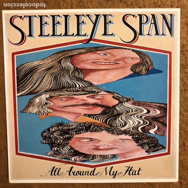 Photos de Chanteurs et Chanteuses: STEELEYE SPAN &ldquo;ALL AROUND MY HAT&rdquo;. POSTAL SIN CIRCULAR PROMOCIONAL.