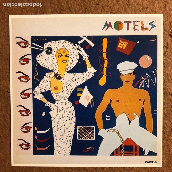 Photos de Chanteurs et Chanteuses: MOTELS &ldquo;CAREFUL&rdquo;. POSTAL SIN CIRCULAR PROMOCIONAL.