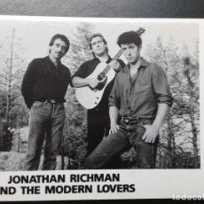 Fotos de Cantantes: FOTO PROMOCIONAL DRO AÑOS 80, JONATHAN RICHMAN AND THE MODERN LOVERS. Lote 364328286