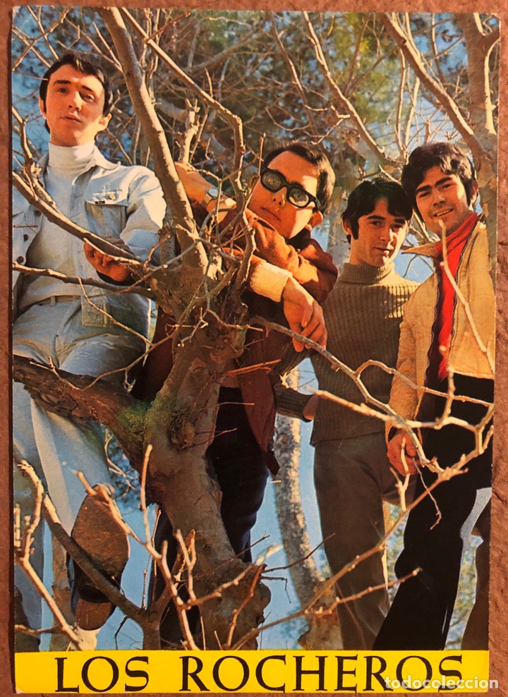 Photos of Singers: LOS ROCKEROS. POSTAL SIN CIRCULAR BERGAS N&deg; 789.