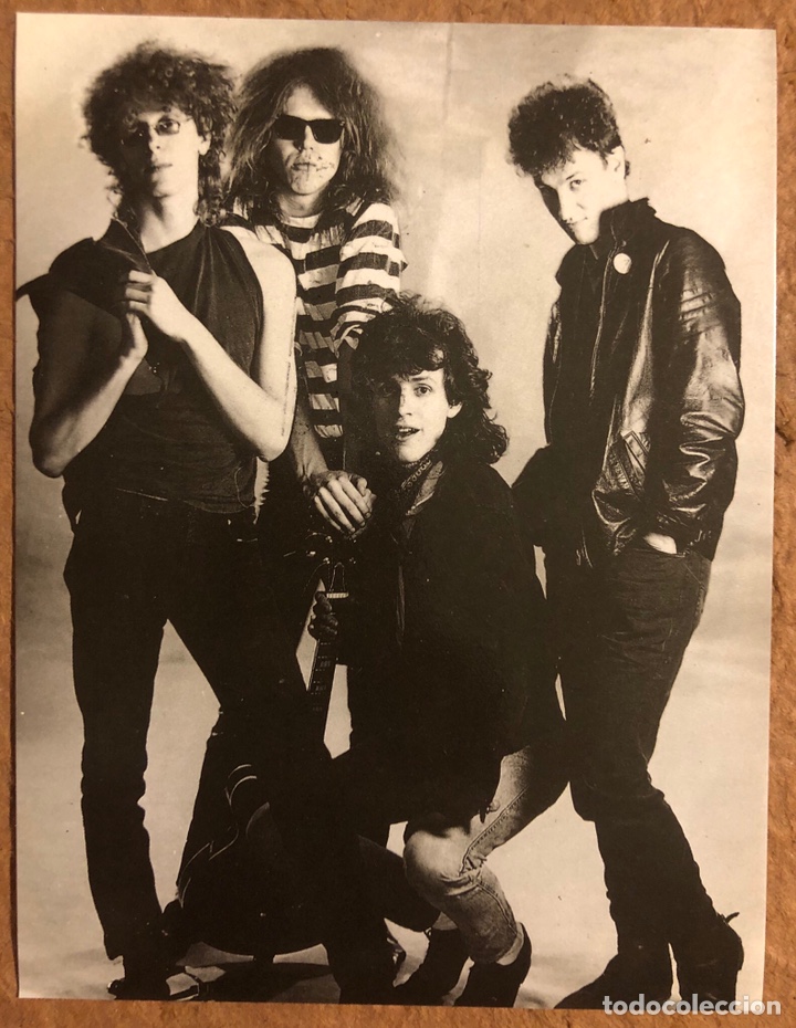 Fotos von Musikern: THE SHOUTLESS. FOTOGRAF&Iacute;A PROMOCIONAL DE GRABACIONES INTERFERENCIAS DE LA BANDA SUECA. PRIMEROS 80s.