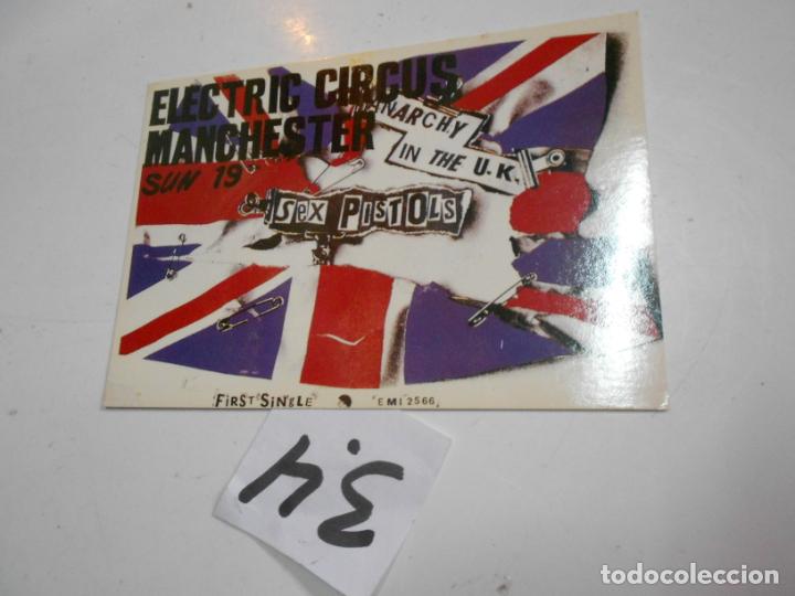 Fotos de cantantes: ANTIGUA POSTAL GRUPO MUSICAL - ENVIO INCLUIDO A ESPA&Ntilde;A - SEX PISTOLS