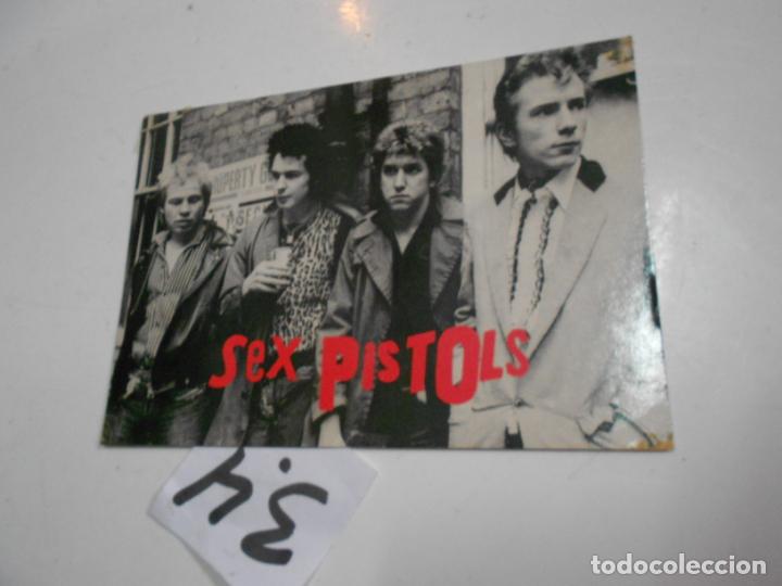Fotos de cantantes: ANTIGUA POSTAL GRUPO MUSICAL - ENVIO INCLUIDO A ESPA&Ntilde;A - SEX PISTOLS