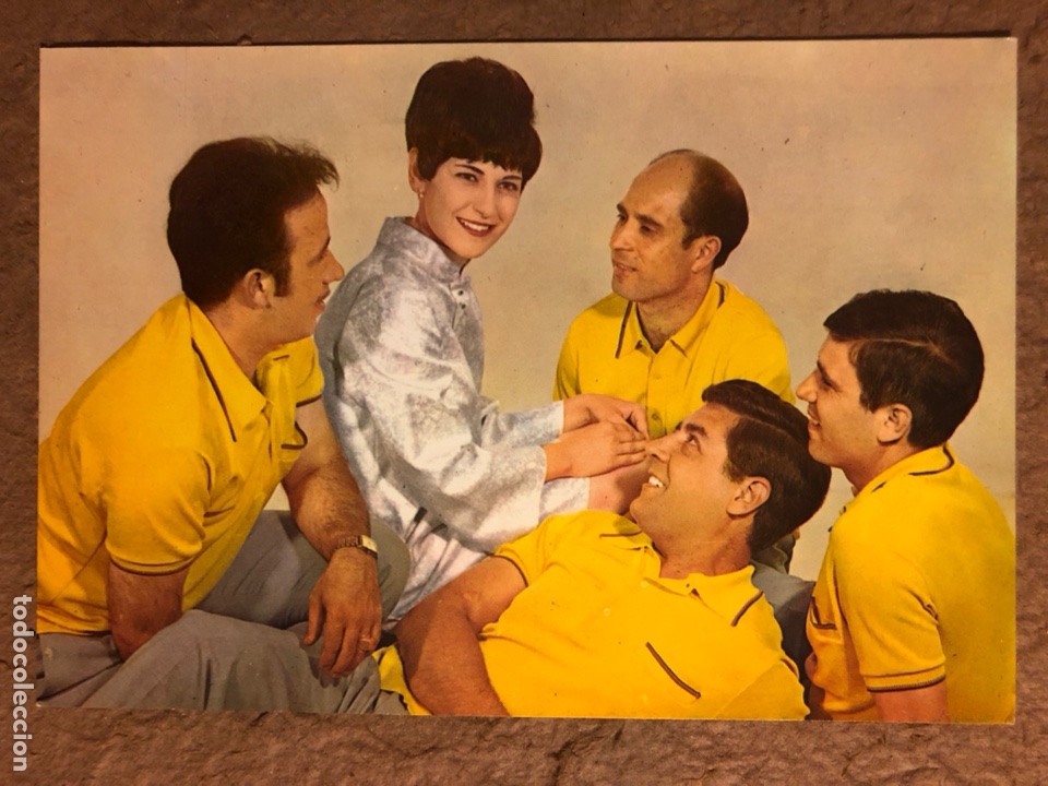 Photos de Chanteurs et Chanteuses: LOLI V&Aacute;ZQUEZ Y LOS CHES. POSTAL SIN CIRCULAR BERGAS N&deg; 807 (A&Ntilde;OS 60).