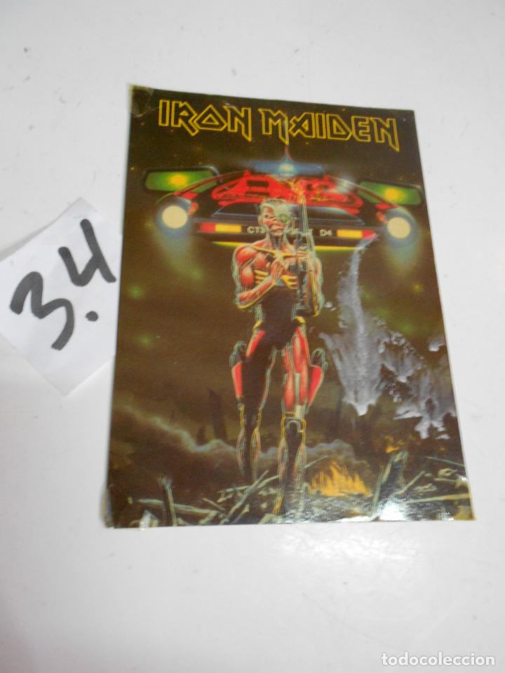 Fotos de Cantantes: ANTIGUA POSTAL GRUPO MUSICAL - ENVIO INCLUIDO A ESPA&Ntilde;A - IRON MAIDEN