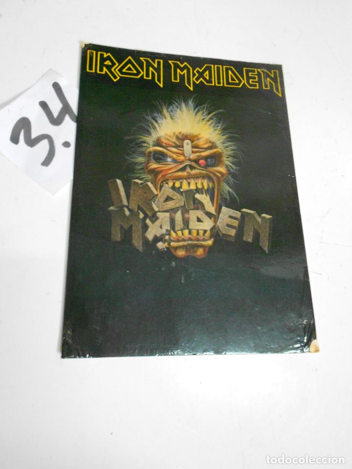 Fotos de Cantantes: ANTIGUA POSTAL GRUPO MUSICAL - ENVIO GRATIS A ESPA&Ntilde;A - IRON MAIDEN