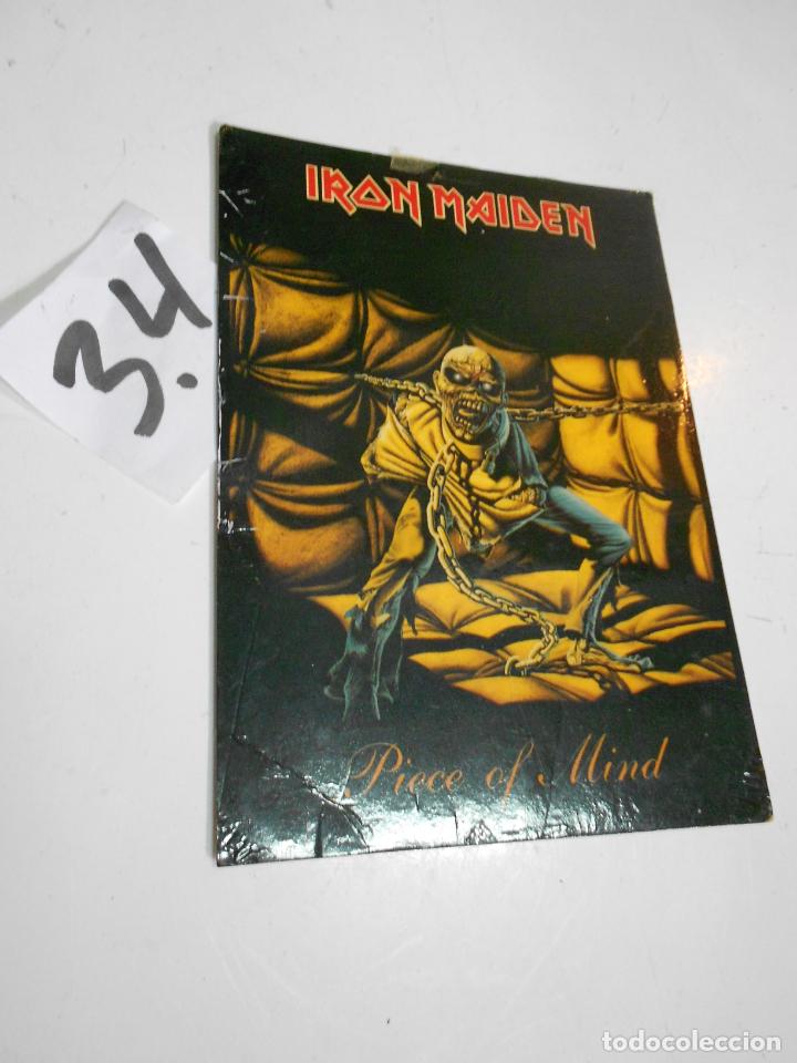 Fotos de Cantantes: ANTIGUA POSTAL GRUPO MUSICAL - ENVIO GRATIS A ESPA&Ntilde;A - IRON MAIDEN