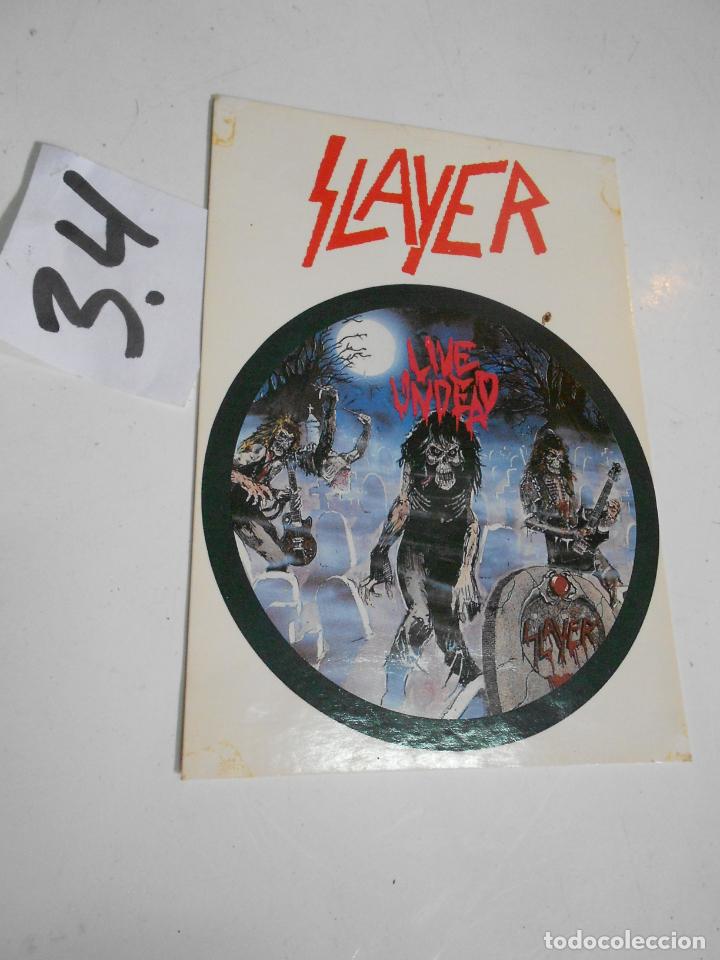 Photos de Chanteurs et Chanteuses: ANTIGUA POSTAL GRUPO MUSICAL - ENVIO INCLUIDO A ESPA&Ntilde;A - SLAYER