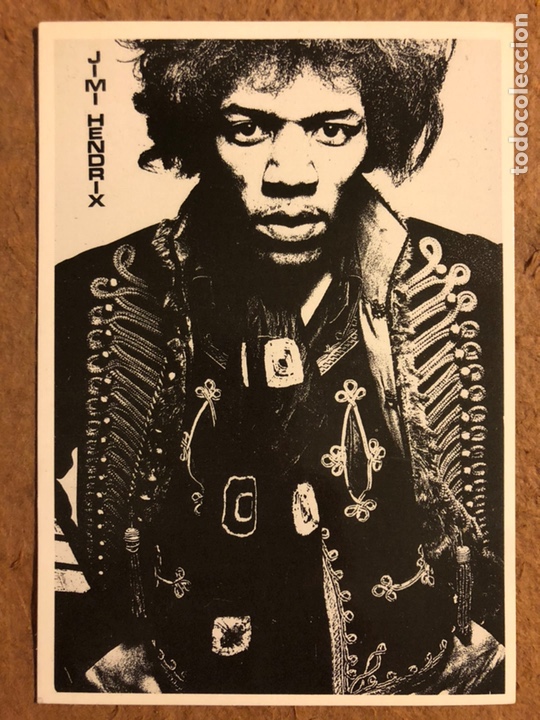 Fotos de Cantantes: JIMI HENDRIX &ldquo;ARE YOU EXPERIENCED&rdquo;. POSTAL SIN CIRCULAR.