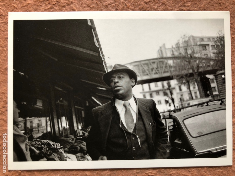 Fotos de cantantes: ARCHIE SHEPP(1963). POSTAL SIN CIRCULAR GUY LE QUERREC. &Eacute;DITIONS HAZAN 1991.