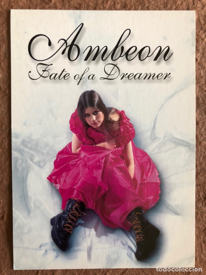 Fotos von Musikern: AMBEON &ldquo;TATE OF A DREAMER&rdquo; (2001). POSTAL SIN CIRCULAR PROMOCIONAL DEL &Aacute;LBUM.