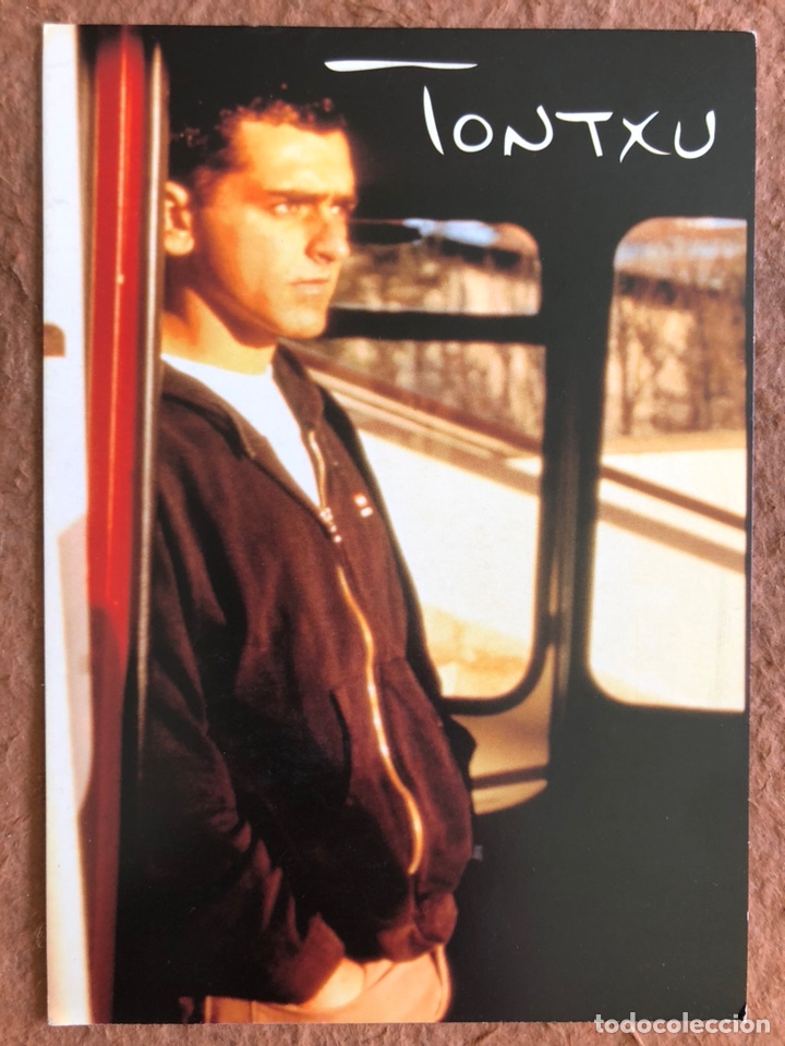Fotos de Cantores: TONTXU, CON UN CANTO EN LOS DIENTES (2000). POSTAL SIN CIRCULAR PROMOCIONAL DEL &Aacute;LBUM, EMI.