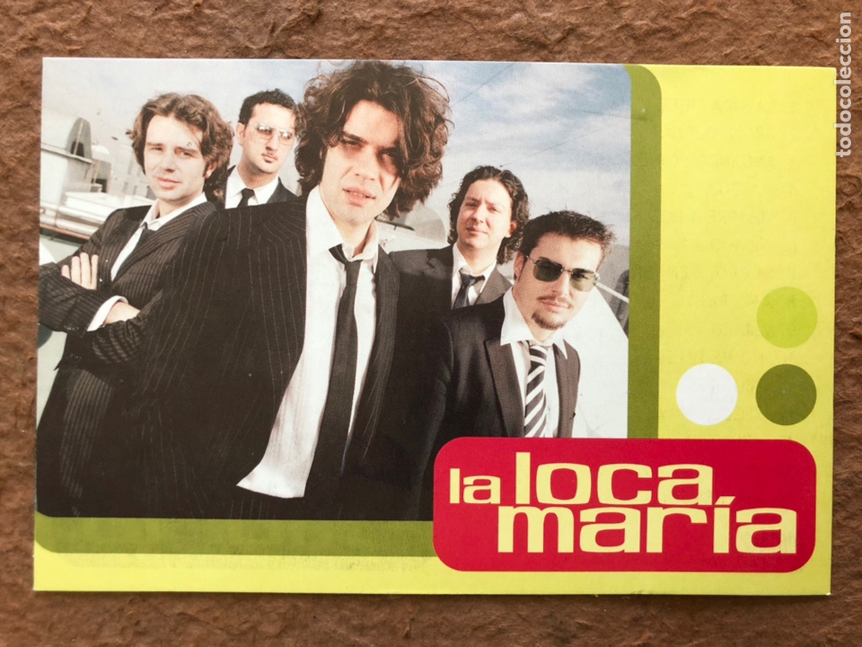 Fotos von Musikern: LA LOCA MAR&Iacute;A (2002). TARJETA PROMOCIONAL DEL &Aacute;LBUM, DUCA-2 MUXXIC.