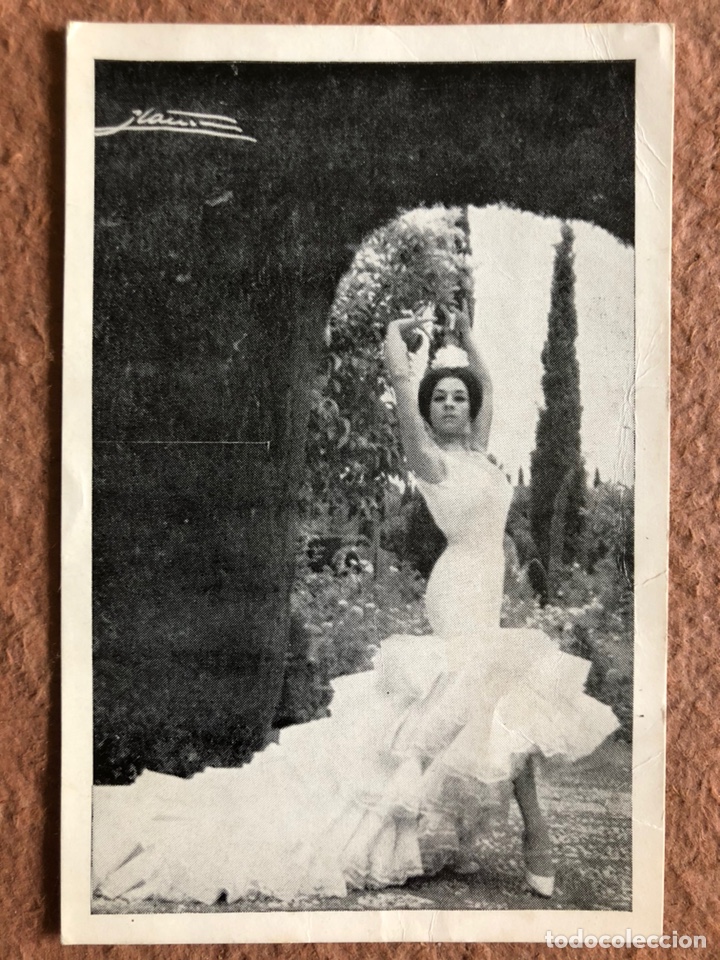 Photos de Chanteurs et Chanteuses: LUCERO DE TENA, PRIMERA FIGURA CORRAL DE LA MORERIA. POSTAL SIN CIRCULAR DE 1963.
