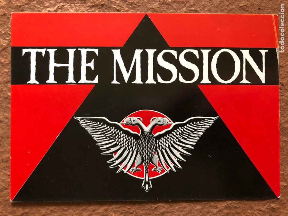 Photos de Chanteurs et Chanteuses: THE MISSION. POSTAL CIRCULADA PROMOCIONAL TOUR ESPA&Ntilde;A 1988.