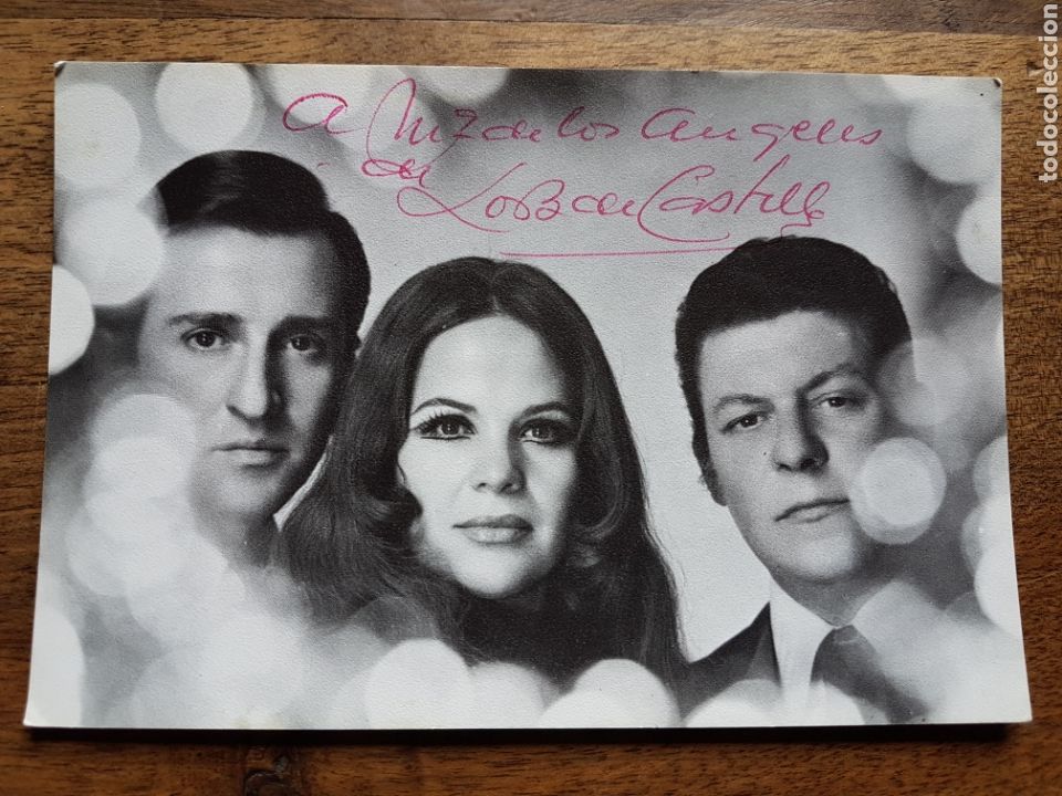 Photos of Singers: Postal artistica los 3 de Castilla a&ntilde;os 70 firmada