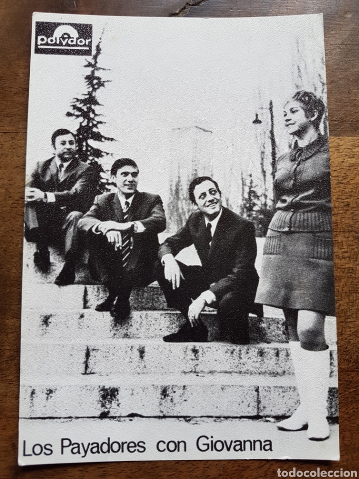 Photos of Singers: Foto artistica los payadores con Giovanna 1968