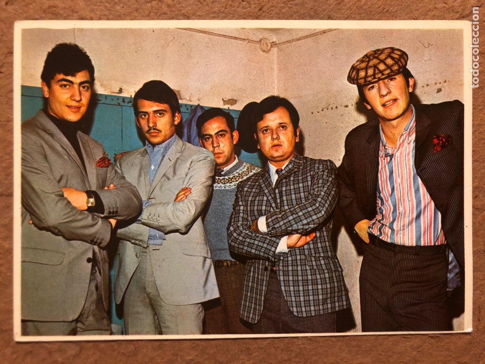 Photos of Singers: MIKI Y LOS TONIS. POSTAL SIN CIRCULAR RECUADRO BLANCO N&deg; 553 (1968).