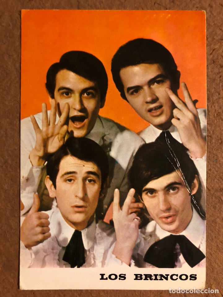 Fotos von Musikern: LOS BRINCOS. FOTOGRAF&Iacute;A PROMOCIONAL DISCOGR&Aacute;FICA ZAFIRO / NOVOLA. DISCOGRAF&Iacute;A AL DORSO