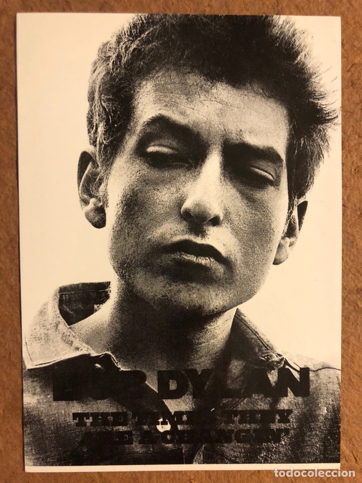 Photos of Singers: BOB DYLAN &ldquo;TIMES THEY ARE CHANGING&rdquo;. POSTAL SIN CIRCULAR