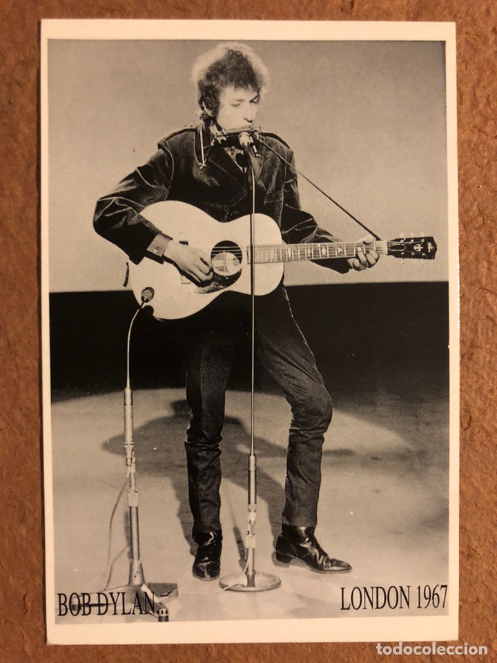 bob dylan “london 1967”. postal sin circular . Buy Postcards and