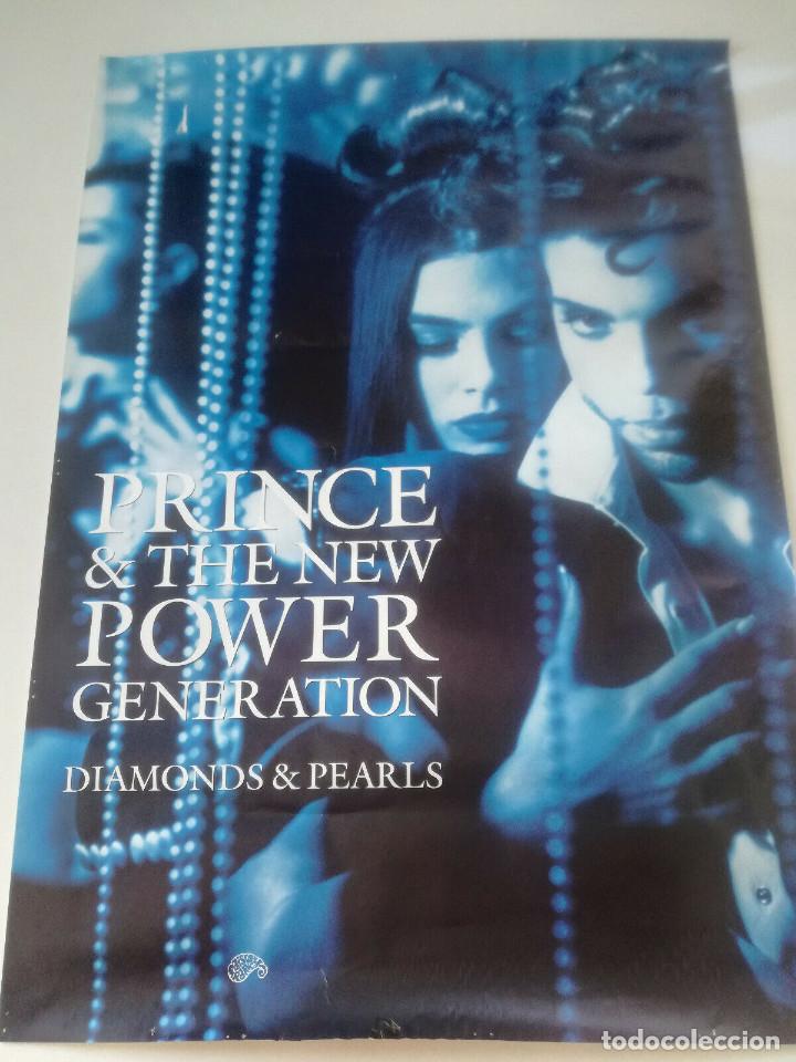 Photos of Singers: PRINCE & NEW POWER GENERATION - POSTER PUBLICITARIO PROMOCIONAL 1991 // GRAN TAMA&Ntilde;O 59X83.5cm