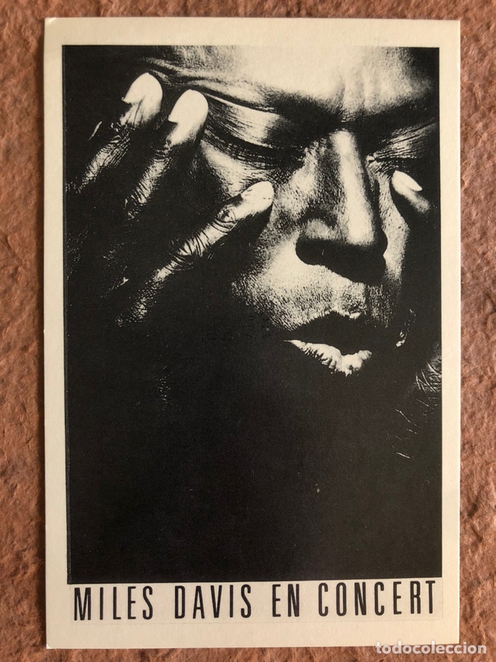 Fotos de Cantantes: MILES DAVIS EN CONCERT. POSTAL SIN CIRCULAR.