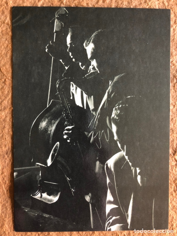 Photos de Chanteurs et Chanteuses: STAN GETZ. POSTAL SIN CIRCULAR PHOTO BY HERMAN LEONARD.