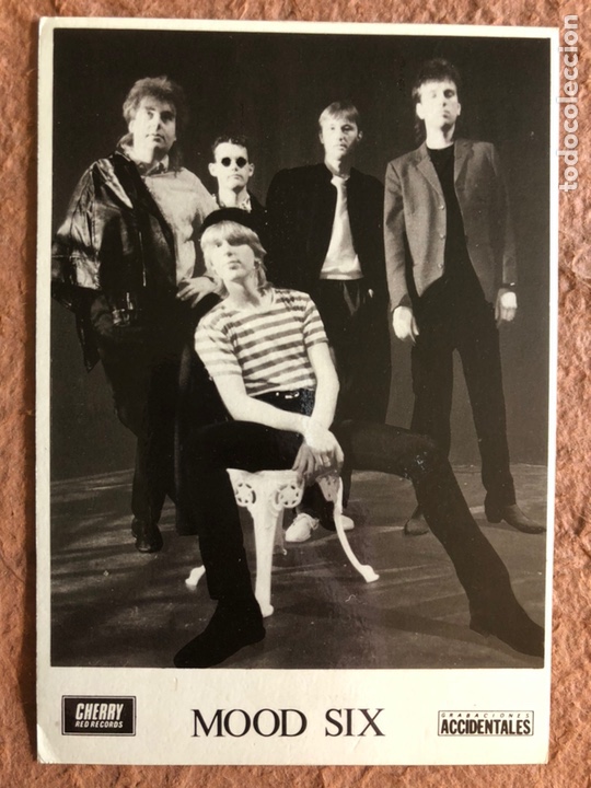 Fotos von Musikern: MOOD SIX. FOTOGRAF&Iacute;A PROMOCIONAL CHERRY RED RECORDS - GRABACIONES ACCIDENTALES.