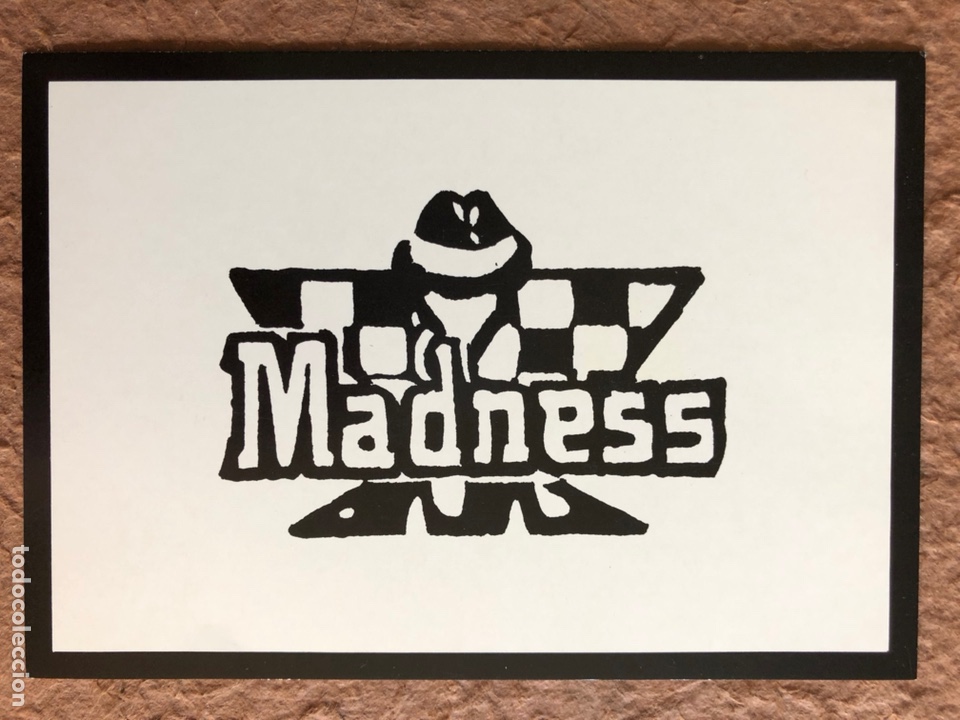 Fotos de Cantantes: MADNESS. POSTAL SIN CIRCULAR EDITIONS HUMOUR &Agrave; LA CARTE. SKA.
