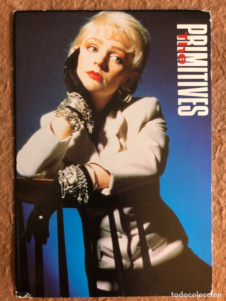 Fotos von Musikern: THE PRIMITIVES. POSTAL CIRCULADA GIRA ESPA&Ntilde;A 1988 EN SALA JACARA Y SALA ZELESTE.