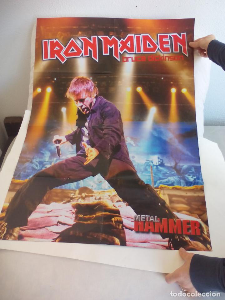 Fotos de Cantantes: POSTER DEL GRUPOS IRON MAIDEN METAL HEAVY ROCK 80 X 57 CM