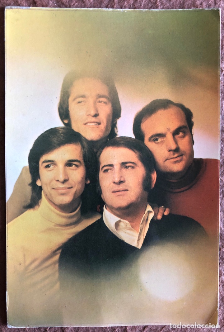 Fotos von Musikern: LOS FLAMENCOS DE LA PUEBLA. FOTOGRAF&Iacute;A PROMOCIONAL DISCOGR&Aacute;FICA RCA (1974).