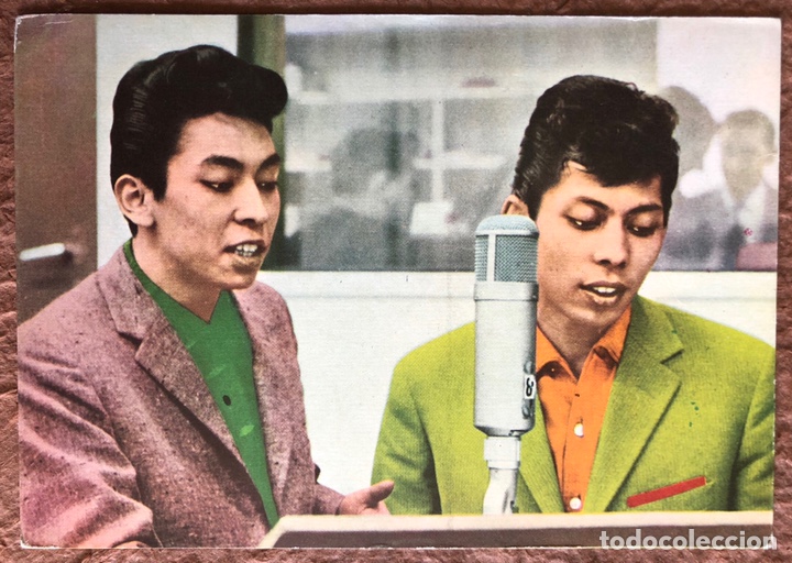 Photos de Chanteurs et Chanteuses: LOS BLUE DIAMONDS. POSTAL SIN CIRCULAR EDICIONES TARJE-FHER N&deg; 19 (1965).